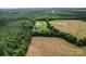A sprawling property boasts a large pond and lush forest, with fields ready for agricultural use at 4111 Jenkins Rd, Marshville, NC 28103