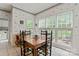 Cozy breakfast nook filled with natural light and a view of the landscaped backyard at 4619 Glasgow Ct, Gastonia, NC 28056