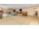 Finished basement with a fireplace, living area, and flexible space at 507 Richards Dr, Shelby, NC 28150
