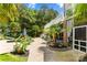Discover the ultimate backyard retreat with a patio, hammock, and lush landscaping at 5418 Commodore Pl, Clover, SC 29710