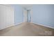 A quiet and comfortable bedroom features a large closet at 55 Dixie Dr, Taylorsville, NC 28681