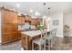 Well-equipped kitchen with an island, granite countertops, and ample cabinet space at 6309 Fawn Crest Dr, Waxhaw, NC 28173