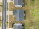 This bird's-eye view showcases a well-planned neighborhood with sidewalks and nicely-kept properties at 703 Pointe Andrews Dr, Concord, NC 28025