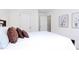 Clean bedroom with neutral decor and carpeted floor at 9157 Snow Hill Ct, Charlotte, NC 28269