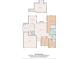 Detailed floor plan showcasing the layout, including kitchen, living room, bedrooms, and estimated square footage at 11647 Baystone Pl, Concord, NC 28025