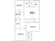 Upstairs floor plan highlighting bedroom and bathroom placement at 12744 Susanna Dr, Charlotte, NC 28214