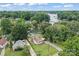 Breathtaking aerial view of the property surrounded by lush greenery and a serene lake at 147 Bluewing Ln # 274, Mooresville, NC 28117