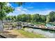 Enjoy the convenience of community boat slips in this lakefront neighborhood with mature trees at 2147 Lake Breeze Ln, Denver, NC 28037