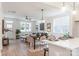 Bright, open-concept living space featuring lots of natural light, modern fixtures, and open floorplan at 318 Sixth St, Belmont, NC 28012
