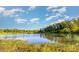 Picturesque view of a tranquil lake surrounded by lush greenery and clear skies at 532 Dalkeith Ave, Rock Hill, SC 29732