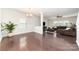Bright and airy living room with hardwood floors and neutral wall colors at 532 Dalkeith Ave, Rock Hill, SC 29732