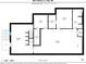 Floor plan displaying the layout of the basement, noting unfinished and storage spaces at 5873 Alexis Ln, Vale, NC 28168