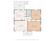 Detailed floor plan showing dimensions and layout of the home's kitchen, bedrooms, living spaces, and deck at 83 Woodsdale Se Pl, Concord, NC 28025