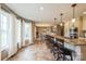 Open concept kitchen with a large island and adjacent dining area, perfect for entertaining at 8520 Wright Rd, Kannapolis, NC 28081
