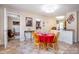 Open dining area with direct access to kitchen and living areas at 907 Sikes Mill Rd, Monroe, NC 28110