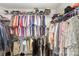 Spacious walk-in closet with ample storage racks and rods for organization at 980 Prince Garrett Way, Denver, NC 28037