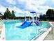 Community pool featuring a splash pad and slide for hours of fun at 10008 King George Ln, Waxhaw, NC 28173