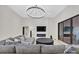 Bright and airy living room featuring contemporary design, sleek fireplace, and comfortable seating at 1141 Harper Lee Dr, Newton, NC 28658