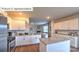 Spacious kitchen featuring granite countertops, stainless steel appliances, and a center island at 1340 Secrest Commons Dr, Monroe, NC 28112