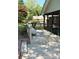 Exterior shot of deck with bench seating and grill, perfect for outdoor gatherings at 13416 Four Oaks Ln, Matthews, NC 28105