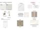Interior design selections, including paint, countertops, flooring, cabinets, and fixtures at 1395 Coppergate Dr, Salisbury, NC 28147