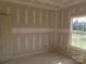 Bright bedroom features smooth walls, a window with a scenic view, and an inviting atmosphere at 145 Mason Tanner Ct, Rock Hill, SC 29730