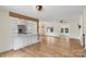 Bright and airy living room featuring gleaming hardwood floors and an open layout at 15333 Catawba S Cir, Matthews, NC 28104