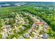 Serene aerial view of a neighborhood with lush greenery and well-maintained homes in a tranquil community setting at 1655 Essex Hall Dr, Rock Hill, SC 29730