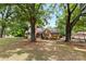 Charming brick home with a landscaped yard shaded by mature trees at 4608 Beatties Ford Rd, Charlotte, NC 28216