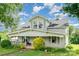 Inviting two-story home with a cozy front porch, perfect for enjoying the outdoors at 6362 Sherrills Ford Rd, Catawba, NC 28609