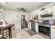 Eat-in kitchen offers stainless appliances and ample counter space at 6362 Sherrills Ford Rd, Catawba, NC 28609