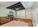 A cozy living room features a decorative fireplace and abundant natural light at 6362 Sherrills Ford Rd, Catawba, NC 28609