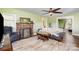 Cozy living room features a fireplace, hardwood floors and an area rug at 6362 Sherrills Ford Rd, Catawba, NC 28609