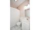Cozy bathroom featuring white vanity, toilet, mirror, and shower/tub combination at 7328 S Providence Rd, Waxhaw, NC 28173