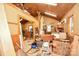 Well-lit workshop with tools, wood, and ample workspace, perfect for hobbyists or professionals at 7328 S Providence Rd, Waxhaw, NC 28173