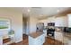 Contemporary kitchen with stainless steel appliances, a center island, and modern finishes at 133 Way Cross Ln, Troutman, NC 28166
