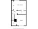 Floor plan featuring primary bedroom, bath, hall, bedroom, and walk in closet (W.I.C.) at 1485 20Th Ne Ave, Hickory, NC 28601