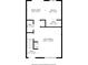 First floor plan featuring a kitchen, living room, dining area, bath, utility room, and foyer at 1485 20Th Ne Ave, Hickory, NC 28601