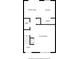 Layout of home featuring foyer, bath, dining area, kitchen, utility room and living room at 1485 20Th Ne Ave, Hickory, NC 28601