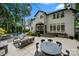 Spacious backyard patio with outdoor seating, ideal for enjoying outdoor leisure and entertaining at 19507 Dufour Ct, Cornelius, NC 28031