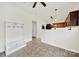 Inviting entryway with tile floors, built-in storage, and a view of the kitchen at 2117 Seabrook Ln, Fort Mill, SC 29715