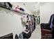 Walk-in closet with white wire shelving providing ample storage space at 2117 Seabrook Ln, Fort Mill, SC 29715
