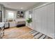 Cozy mudroom with storage, bench seating, and natural light at 3091 Old Meeting House Rd, Sharon, SC 29742