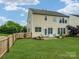 View of the backyard featuring a fenced in yard and patio with an exterior view of the home at 3224 Dunbar Ln, Fort Mill, SC 29707