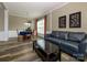 Spacious living area with seamless transition into the dining area featuring natural lighting at 3224 Dunbar Ln, Fort Mill, SC 29707