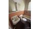 Vintage bathroom featuring retro tile and classic fixtures at 407 Lincoln St, Wadesboro, NC 28170
