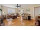 Spacious living room with hardwood floors, neutral colors, and lots of natural light at 625 N Center St # 4, Statesville, NC 28677