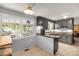 Eat-in kitchen with modern countertops and appliances, and natural light at 709 Plantation Rd, Lancaster, SC 29720
