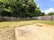 Spacious back yard with a grass area and a patio to enjoy the outdoors at 815 Fescue Ct, Charlotte, NC 28216