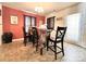 Cozy dining area with a dining table and chairs at 815 Fescue Ct, Charlotte, NC 28216